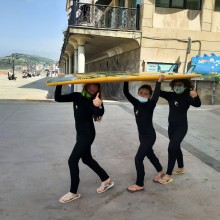 Escuela de Surf Essus en Zarautz