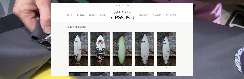tablas y trajes surf noticia essus surf eskola