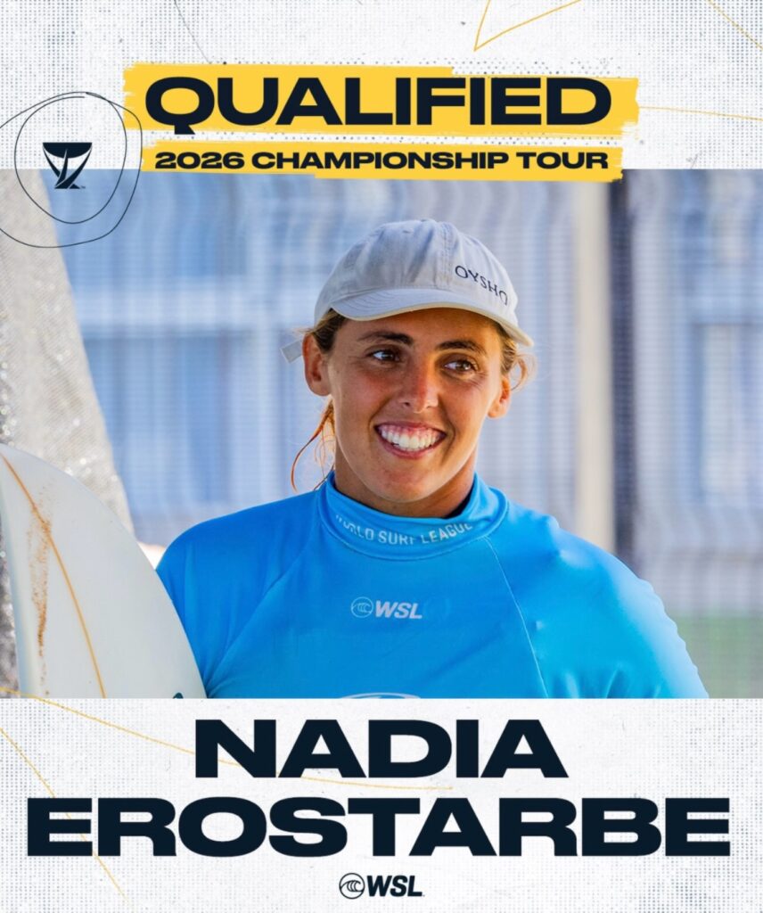 Nadia Erostarbe qualified 2026 championship tour